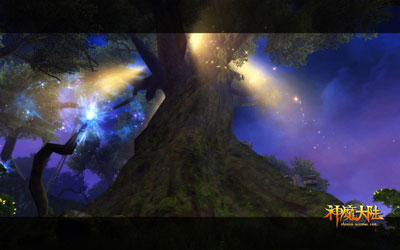 图片: 图2：《神魔大陆》截图-卡萨鲁奥·森本体-巨树之灵.jpg