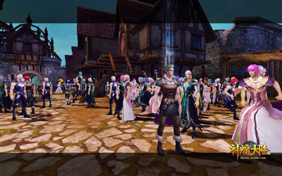 图片: 图2：《神魔大陆》实景截图-与千万玩家共同见证神魔.jpg