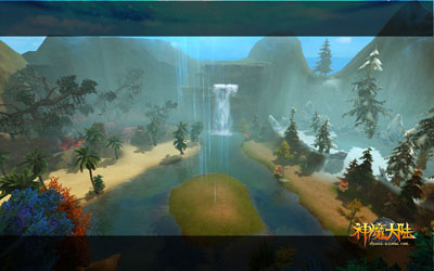 图片: 图7：《神魔大陆》实景截图：放轻松看美丽风景.jpg