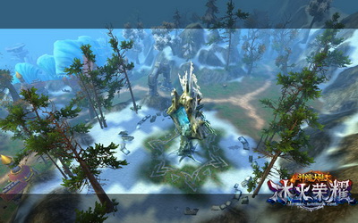 图片: 图2《神魔大陆·冰火荣耀》实景截图-充满未知谜团的镰刀岛.jpg